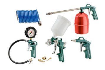 Набір пневматичних інструментів Metabo LPZ 7 Set, 7одиниць 601586000 фото