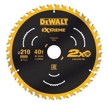 Диск пилковий EXTREME DeWALT DT20433 DT20433 фото