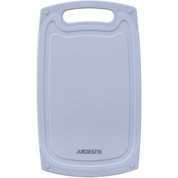 Кухонная доска Ardesto Gemini, 40х24.5х0.9см, пластик, серый (AR1440GR) AR1440GR фото