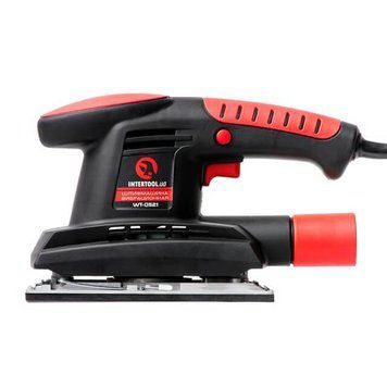 Шліфмашина вібраційна 200 Вт, 11000 кол./хв, платформа 187*90 мм INTERTOOL WT-0521 WT-0521 фото
