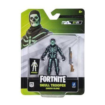 Колекційна фігурка Fortnite Micro Legendary Skull Trooper - Green, 6см FNT0949 фото