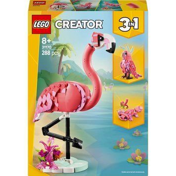 LEGO 31170 Creator Дикі тварини: рожевий фламінго 31170 фото