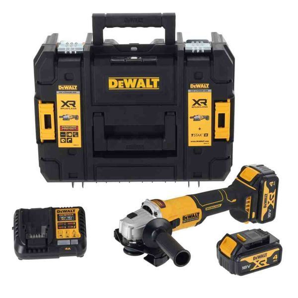 Болгарка (кутова шліфувальна) DeWALT DCG407M2T DCG407M2T фото