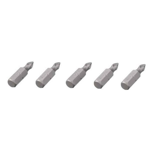 Комплект насадок викруткових PH1 1/4 "* 25мм, ACR, S2, уп. 5од., STORM INTERTOOL VT-0206 VT-0206 фото