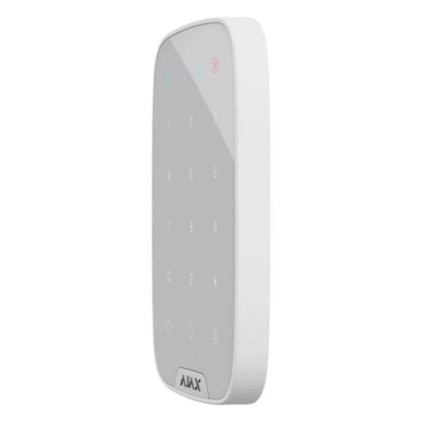 Бездротова сенсорна клавіатура Ajax KeyPad White (8706.12.WH1/38249.12.WH1) 8706.12.WH1 фото