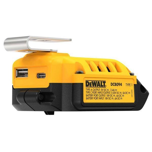 USB адаптер DeWALT DCB094K DCB094K фото