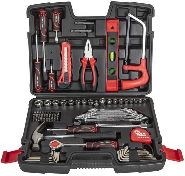 Набор инструментов Top Tool 1/4", 3/8", 100 предметов (38D535) 38D535 фото
