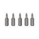 Комплект насадок викруткових PH1 1/4 "* 25мм, ACR, S2, уп. 5од., STORM INTERTOOL VT-0206 VT-0206 фото 3