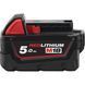 Аккумулятор Milwaukee Redlithium M18 18В, 5Ач (4932430483) 4932430483 фото 1