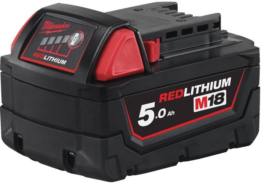Аккумулятор Milwaukee Redlithium M18 18В, 5Ач (4932430483) 4932430483 фото