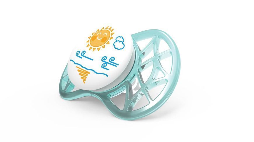 Пустушка симетрична Nuvita Air 0м+ 2шт. для хлопчика (NV7061Boy) NV7061Boy фото