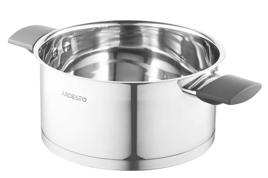 Каструля Ardesto Gemini Trento, 3 л, нержавіюча сталь (AR3630G) AR3630G фото