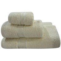Текстиль банний SOHO Рушник 50*90 бавовна 100% Simple Cream 50*90 Simple Cream фото
