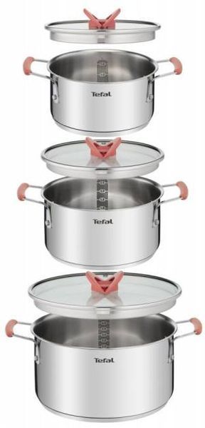 Набір посуду Tefal Opti Space 6 предметів (G720S674) G720S674 фото
