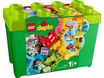 Конструктор LEGO DUPLO Classic Коробка с кубиками Deluxe 85 деталей (10914) 10914 фото