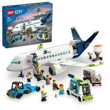 Конструктор LEGO City Пасажирський літак 913 деталей (60367) 60367 фото