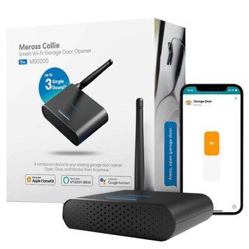 Розумний пристрій відкриття гаражних дверей (на 3 двері) Meross MSG200HK(EU) 99-00018759 фото