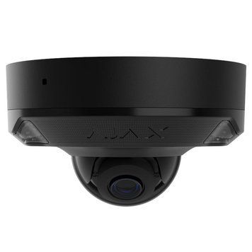 IP-Камера дротова Ajax DomeCam Mini HL black, 8мп, 2.8мм 000059527 фото
