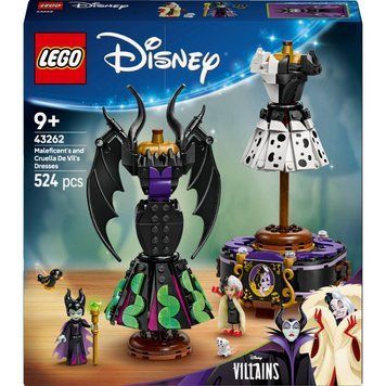 LEGO 43262 Disney Classic Плаття Малефісенти і Лютеллі де Віль 43262 фото