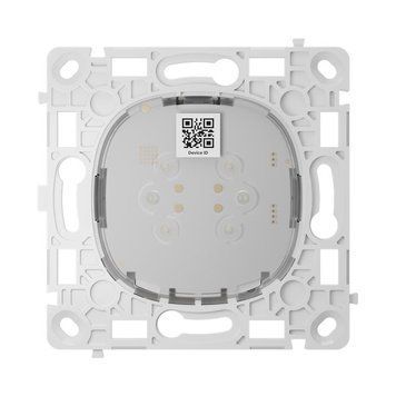 Реле двухклавишный выключатель проходного типа Ajax LightCore Vertical 2-gang 2-way for LightSwitch Jeweler, беспроводной 46130 фото