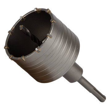 Коронка по бетону &Oslash;80&times;70мм 10 зубців + хвостовик 110мм SDS-plus GRAD (1514405) SG-1514405 фото
