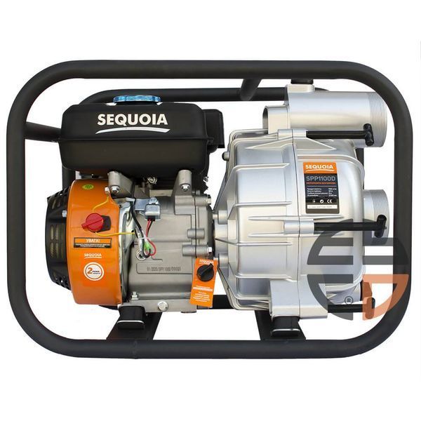 Мотопомпа бензиновая для чистой и грязной воды SEQUOIA SPP1100D SPP1100D фото