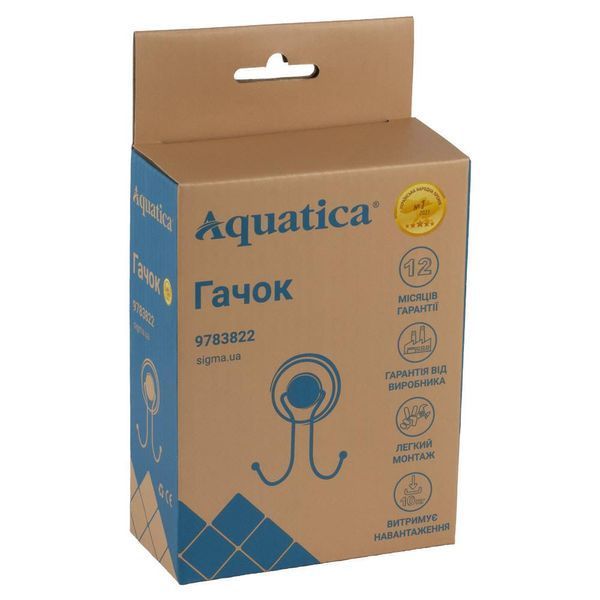 Крючки на вакуумных присосках s38 93&times;64&times;125мм AQUATICA (9783822) SG-9783822 фото