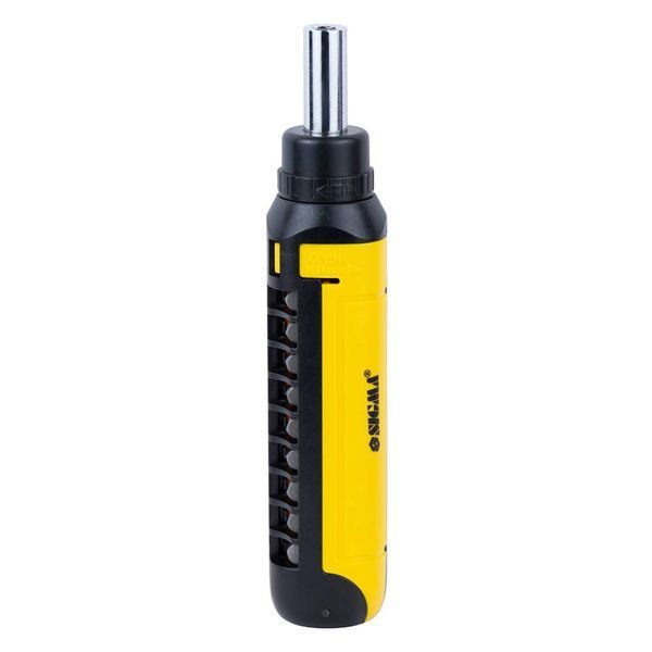 Викрутка з реверсом + насадки торцеві і біти 1/4" 13шт CrV SIGMA (4001931) SG-4001931 фото