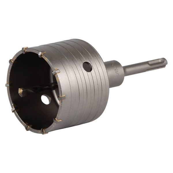 Коронка по бетону &Oslash;80&times;70мм 10 зубцов + хвостовик 110мм SDS-plus GRAD (1514405) SG-1514405 фото