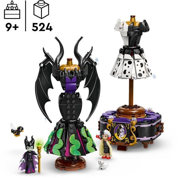 LEGO 43262 Disney Classic Плаття Малефісенти і Лютеллі де Віль 43262 фото