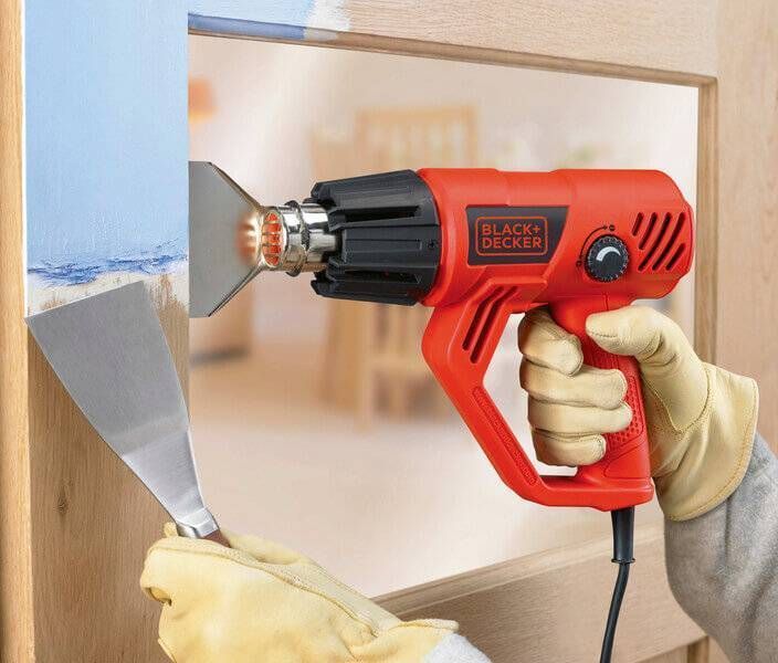 Пистолет горячего воздуха - сетевой фен BLACK+DECKER KX2001 KX2001 фото
