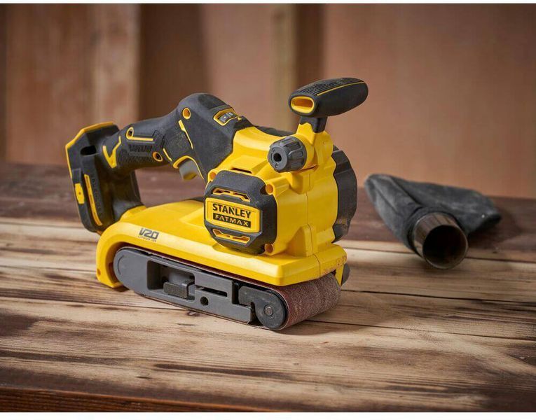 Шліфмашина стрічкова акумуляторна STANLEY FATMAX SFMCW223B SFMCW223B фото