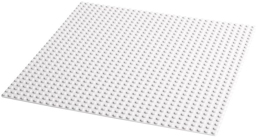 Конструктор LEGO Classic Базова пластина білого кольору 1 деталь 11026 фото