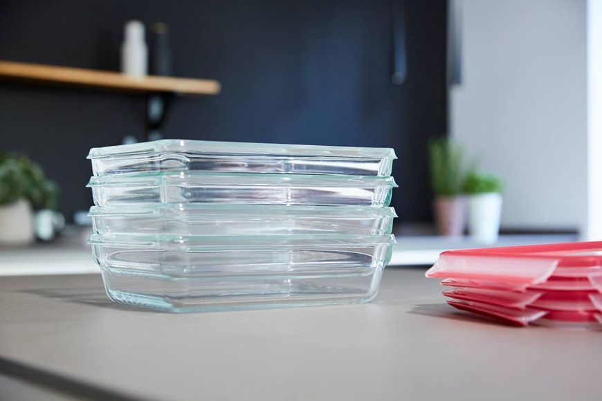 Харчовий контейнер Tefal MasterSeal Glass скло 800 мл (N1041410) N1041410 фото