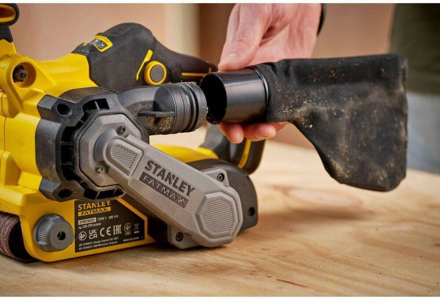 Шліфмашина стрічкова акумуляторна STANLEY FATMAX SFMCW223B SFMCW223B фото