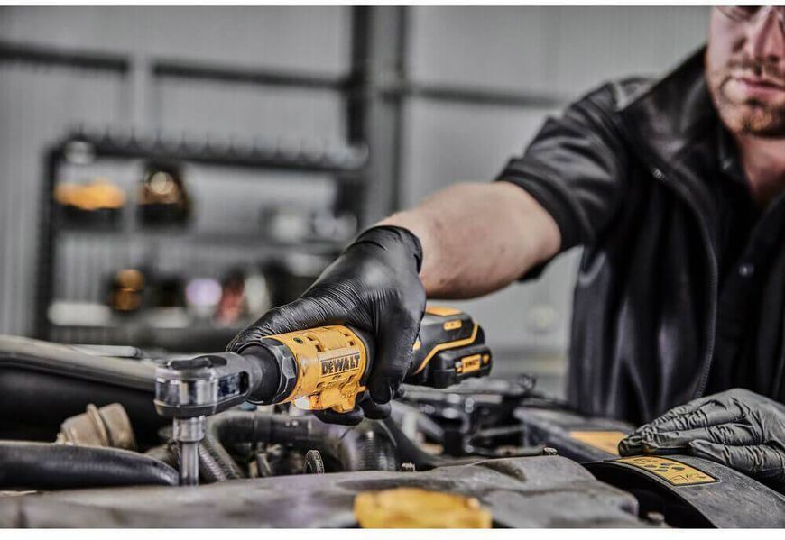 Гайкокрут кутовий - ключ-храповик акумуляторний безщітковий DeWALT DCF504N DCF504N фото
