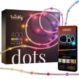 Smart LED Гирлянда Twinkly Dots Lights RGB 400 Gen II, IP20, черный кабель TWD400STP-TEU фото