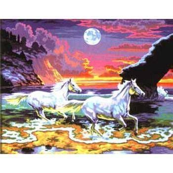 Набір для творчості Sequin Art PAINTING BY NUMBERS SENIOR Horses in the Surf (SA0041) SA0041 фото