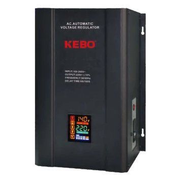 Стабілізатор напруги релейний KEBO WNR-10000VA 6000W 2xShuko 99-10035610 фото