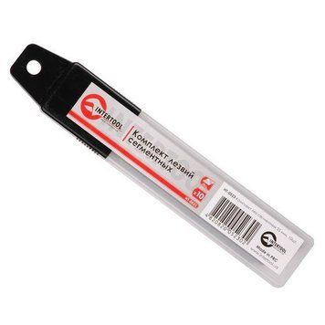 Комплект лезвий сегментных 25 мм, 10 шт INTERTOOL HT-0523 HT-0523 фото