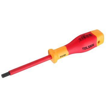 Викрутка Tolsen Premium шестигранна, діелектрична, H5х75мм V31005 фото