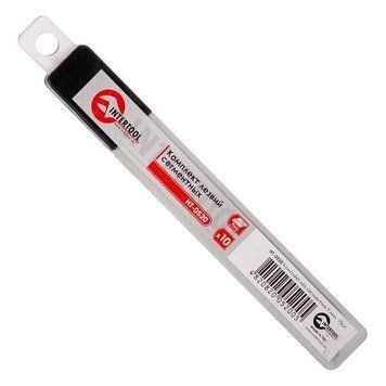 Комплект лез сегментних 9 мм, 10шт. INTERTOOL HT-0520 HT-0520 фото