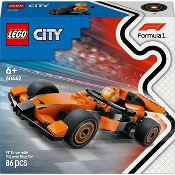 LEGO 60442 City Пилот F1 с автомобилем для гонки команды McLaren 60442 фото