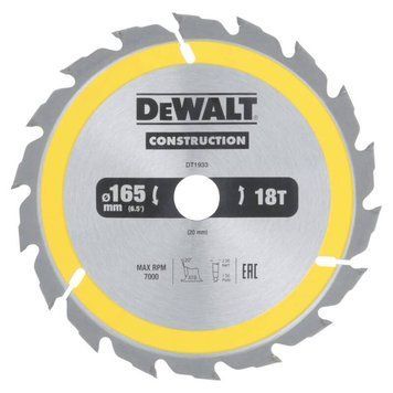 Диск пильный DeWALT DT1933 DT1933 фото
