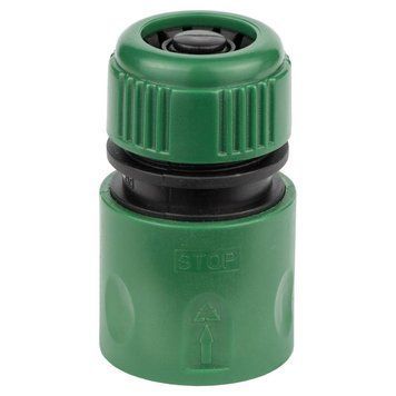 Конектор 1/2" швидкознімний аквастоп для шланга 1/2" (ABS) GRAD (5016115) SG-5016115 фото