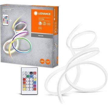 Стрічка світлодіодна Ledvance Neon Flex 4W, 2M RGB USB RC (4099854095306) 4099854095306 фото
