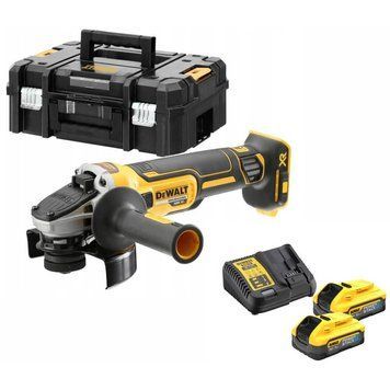 Шліфмашина кутова - болгарка акумуляторна безщіткова DeWALT DCG405H2T DCG405H2T фото