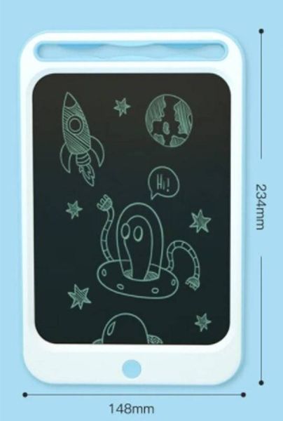 Детский LCD планшет для рисования Beiens 8,5&Prime; голубой (ZJ15-blue) 7095 фото