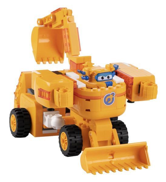 Конструктор-трансформер Super Wings Small Blocks 2-in-1 Buildable Transforming Vehicle Donnie, Донні EU385007 фото