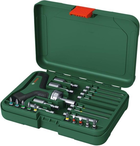 Набор отверток Bosch с трещоткой с Т-образной рукояткой 22 шт. (1.600.A02.Z9T) 1.600.A02.Z9T фото